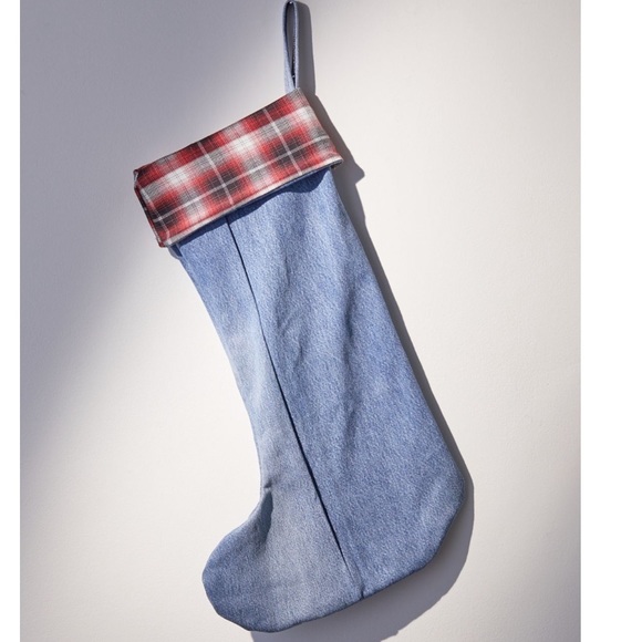 URBAN OUTFITTERS DENIM STOCKING RECLAIMED VINTAGE PIECES NEW - Picture 1 of 10
